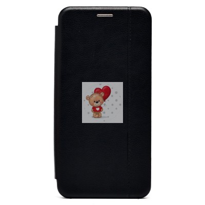 Чехол-книжка для Xiaomi Redmi Note 14 Pro (черный) - BC002