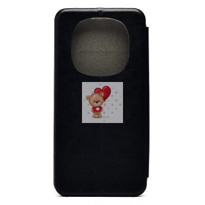 Чехол-книжка для Xiaomi Redmi Note 14 Pro (черный) - BC002 Чехол-книжка для Xiaomi Redmi Note 14 Pro (черный) - BC002