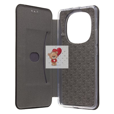 Чехол-книжка для Xiaomi Redmi Note 14 Pro+ (черный) - BC002 Чехол-книжка для Xiaomi Redmi Note 14 Pro+ (черный) - BC002