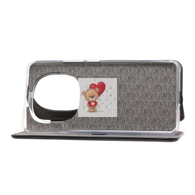 Чехол-книжка для Xiaomi Redmi Note 14 Pro+ (черный) - BC002 Чехол-книжка для Xiaomi Redmi Note 14 Pro+ (черный) - BC002