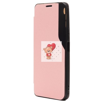 Чехол-книжка для Huawei Honor 50 Lite (розовый) - BC003