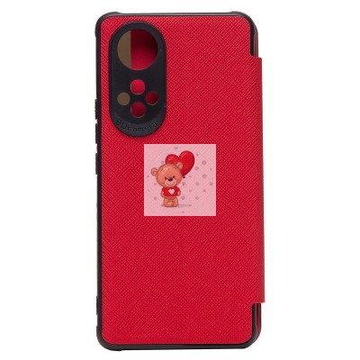 Чехол-книжка для Huawei Honor 50 (красный) - BC003 Чехол-книжка для Huawei Honor 50 (красный) - BC003