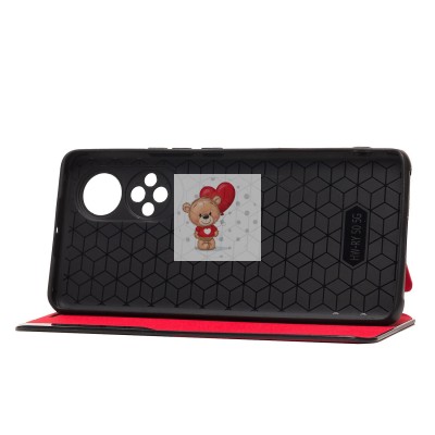 Чехол-книжка для Huawei Honor 50 (красный) - BC003 Чехол-книжка для Huawei Honor 50 (красный) - BC003