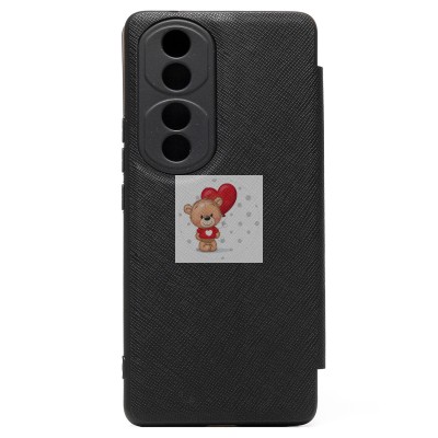 Чехол-книжка для Huawei Honor 70 Pro + (черный) - BC003 Чехол-книжка для Huawei Honor 70 Pro + (черный) - BC003