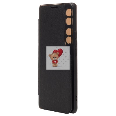 Чехол-книжка для Huawei Honor 70 Pro + (черный) - BC003 Чехол-книжка для Huawei Honor 70 Pro + (черный) - BC003