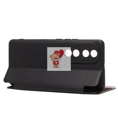 Чехол-книжка для Huawei Honor 70 Pro + (черный) - BC003 Чехол-книжка для Huawei Honor 70 Pro + (черный) - BC003