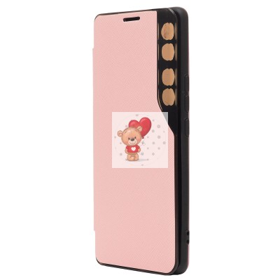 Чехол-книжка для Huawei Honor 70 Pro + (розовый) - BC003 Чехол-книжка для Huawei Honor 70 Pro + (розовый) - BC003