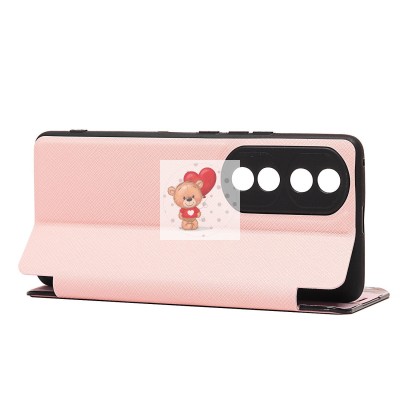 Чехол-книжка для Huawei Honor 70 Pro + (розовый) - BC003 Чехол-книжка для Huawei Honor 70 Pro + (розовый) - BC003