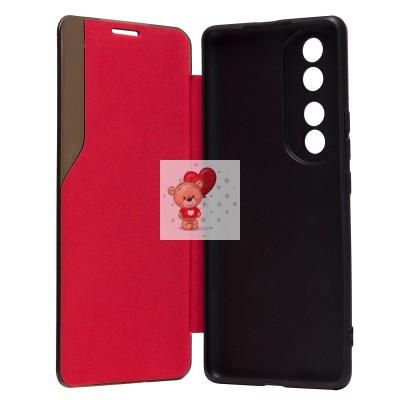 Чехол-книжка для Huawei Honor 70 Pro + (красный) - BC003 Чехол-книжка для Huawei Honor 70 Pro + (красный) - BC003