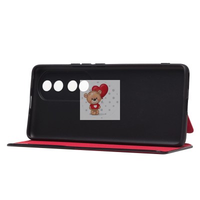 Чехол-книжка для Huawei Honor 70 Pro + (красный) - BC003 Чехол-книжка для Huawei Honor 70 Pro + (красный) - BC003