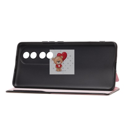 Чехол-книжка для Huawei Honor 70 Pro (розовый) - BC003 Чехол-книжка для Huawei Honor 70 Pro (розовый) - BC003