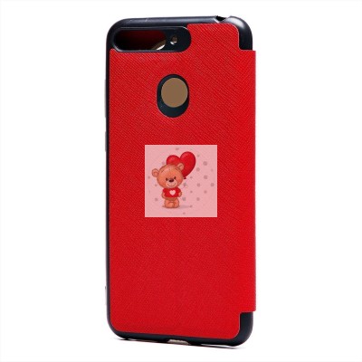 Чехол-книжка для Huawei Honor 7A Pro (красный) - BC003 Чехол-книжка для Huawei Honor 7A Pro (красный) - BC003