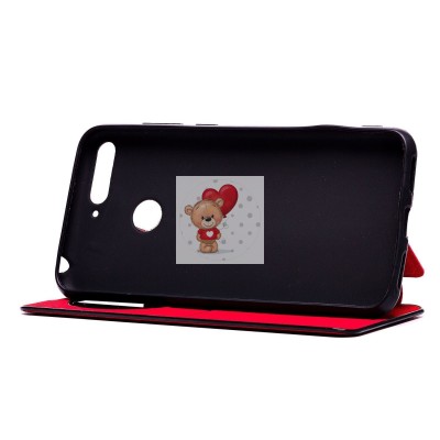 Чехол-книжка для Huawei Honor 7A Pro (красный) - BC003 Чехол-книжка для Huawei Honor 7A Pro (красный) - BC003