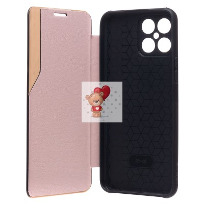 Чехол-книжка для Huawei Honor X8 (розовый) - BC003