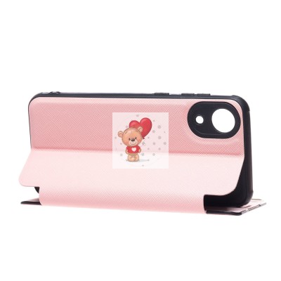 Чехол-книжка для Samsung A032 Galaxy A03 Core (розовый) - BC003 Чехол-книжка для Samsung A032 Galaxy A03 Core (розовый) - BC003