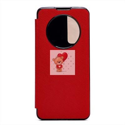 Чехол-книжка для Xiaomi 12 (красный) - BC003