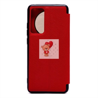 Чехол-книжка для Xiaomi 12 (красный) - BC003 Чехол-книжка для Xiaomi 12 (красный) - BC003