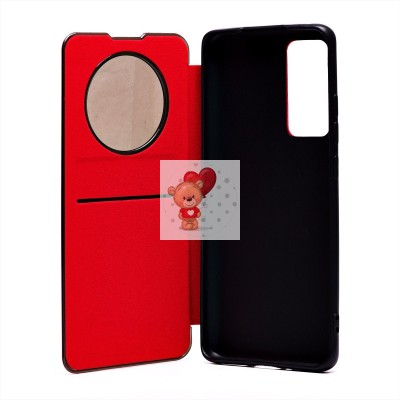 Чехол-книжка для Xiaomi 12 (красный) - BC003 Чехол-книжка для Xiaomi 12 (красный) - BC003