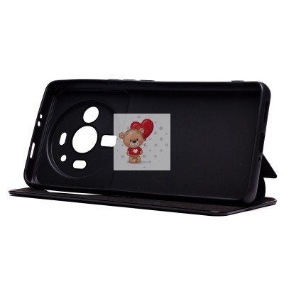 Чехол-книжка для Xiaomi 12S Ultra (черный) - BC003