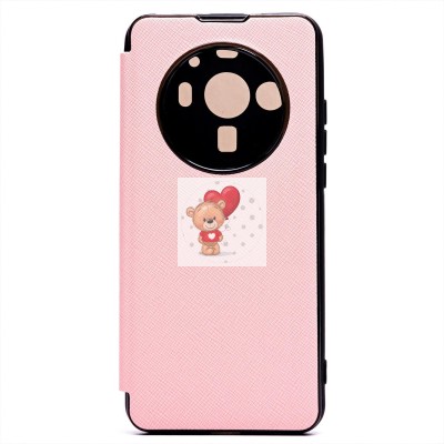 Чехол-книжка для Xiaomi 12S Ultra (розовый) - BC003
