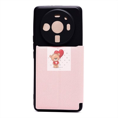 Чехол-книжка для Xiaomi 12S Ultra (розовый) - BC003