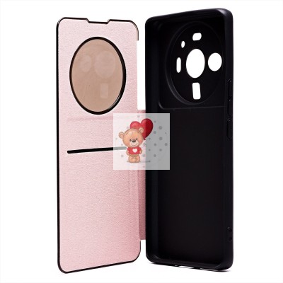 Чехол-книжка для Xiaomi 12S Ultra (розовый) - BC003