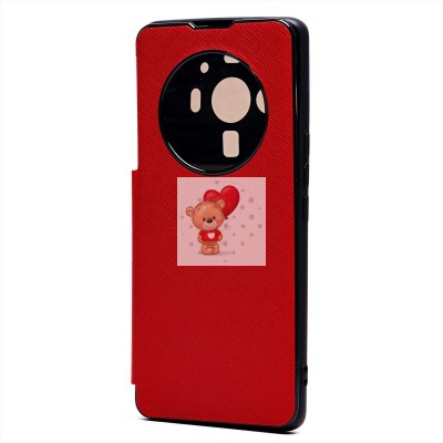 Чехол-книжка для Xiaomi 12S Ultra (красный) - BC003