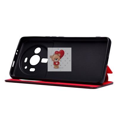 Чехол-книжка для Xiaomi 12S Ultra (красный) - BC003