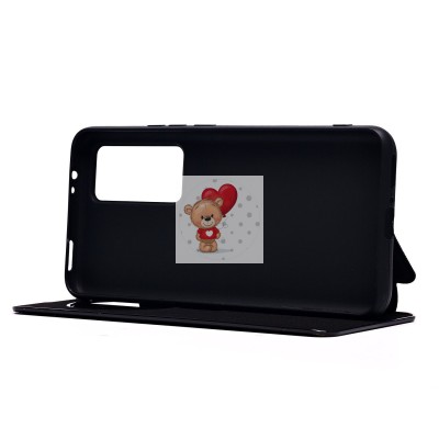 Чехол-книжка для Xiaomi 12T/12T Pro (черный) - BC003