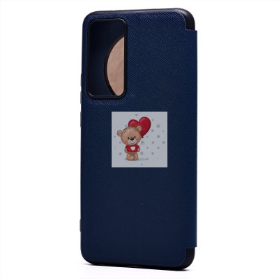 Чехол-книжка для Xiaomi 12T (синий) - BC003