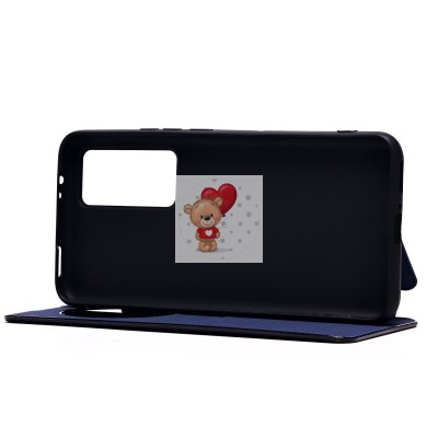 Чехол-книжка для Xiaomi 12T (синий) - BC003