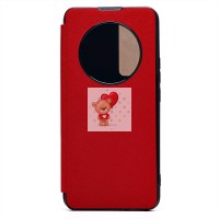 Чехол-книжка для Xiaomi 12T (красный) - BC003