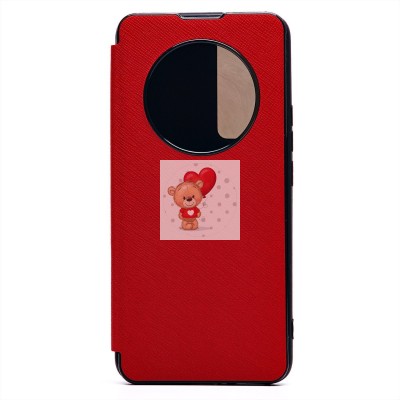Чехол-книжка для Xiaomi 12T (красный) - BC003
