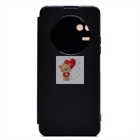 Чехол-книжка для Xiaomi Poco F4 (черный) - BC003