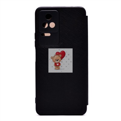 Чехол-книжка для Xiaomi Poco F4 (черный) - BC003