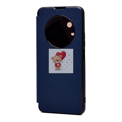 Чехол-книжка для Xiaomi Poco F4 (синий) - BC003