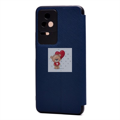 Чехол-книжка для Xiaomi Poco F4 (синий) - BC003