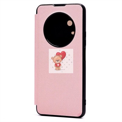 Чехол-книжка для Xiaomi Poco F4 (розовый) - BC003