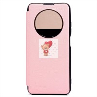 Чехол-книжка для Xiaomi Poco M4 Pro 4G (розовый) - BC003