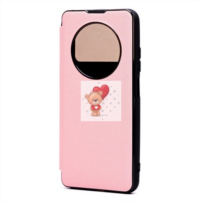 Чехол-книжка для Xiaomi Poco M4 Pro 4G (розовый) - BC003