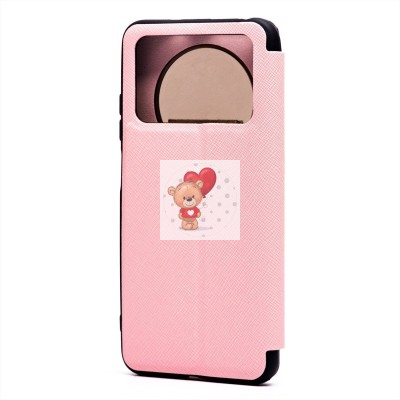 Чехол-книжка для Xiaomi Poco M4 Pro 4G (розовый) - BC003