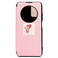 Чехол-книжка для Xiaomi Redmi Note 11T Pro (розовый) - BC003