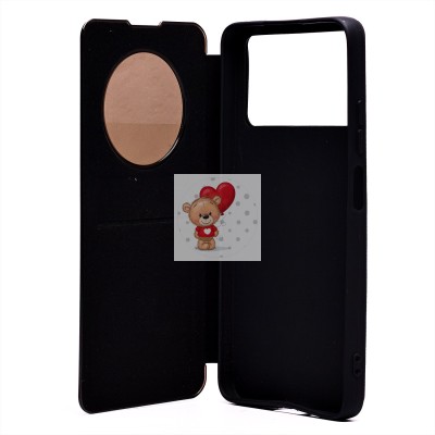 Чехол-книжка для Xiaomi Poco X4 Pro 5G (черный) - BC003 Чехол-книжка для Xiaomi Poco X4 Pro 5G (черный) - BC003