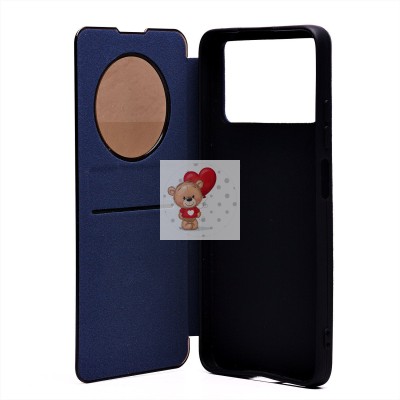 Чехол-книжка для Xiaomi Poco X4 Pro 5G (синий) - BC003 Чехол-книжка для Xiaomi Poco X4 Pro 5G (синий) - BC003
