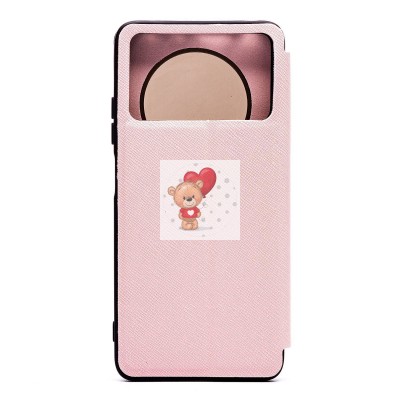 Чехол-книжка для Xiaomi Poco X4 Pro 5G (розовый) - BC003 Чехол-книжка для Xiaomi Poco X4 Pro 5G (розовый) - BC003