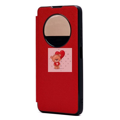 Чехол-книжка для Xiaomi Poco X4 Pro 5G (красный) - BC003 Чехол-книжка для Xiaomi Poco X4 Pro 5G (красный) - BC003