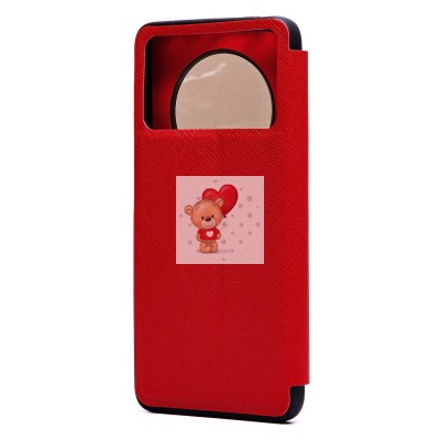 Чехол-книжка для Xiaomi Poco X4 Pro 5G (красный) - BC003 Чехол-книжка для Xiaomi Poco X4 Pro 5G (красный) - BC003