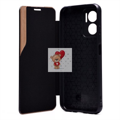 Чехол-книжка для Xiaomi Redmi 10 5G (черный) - BC003