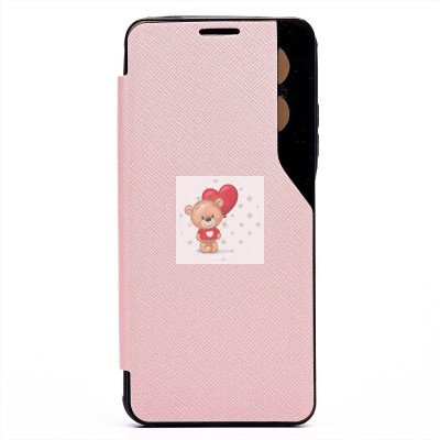 Чехол-книжка для Xiaomi Redmi 10 5G (розовый) - BC003