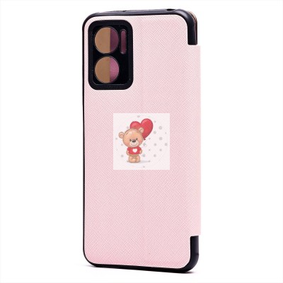 Чехол-книжка для Xiaomi Redmi 10 5G (розовый) - BC003